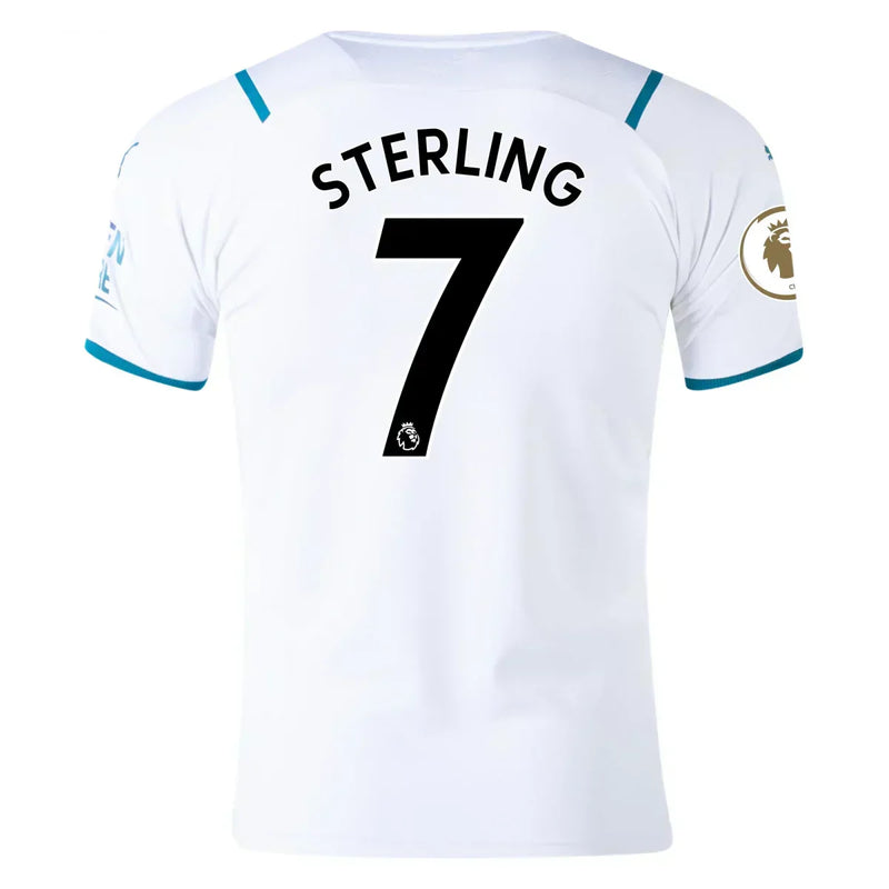 Camiseta Raheem Sterling Manchester City 21/22 II (Away) - Hombre