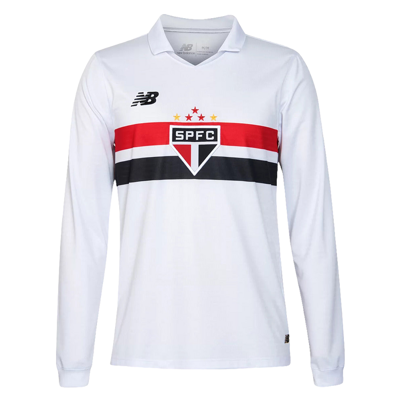 Camiseta São Paulo 24/25 I (Home) Manga Larga - Hombre