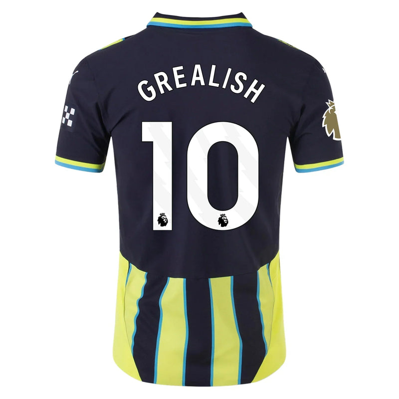 Camiseta Jack Grealish Manchester City 24/25 II (Away) - Hombre Versión del Jugador - Deportiva Passion Equador