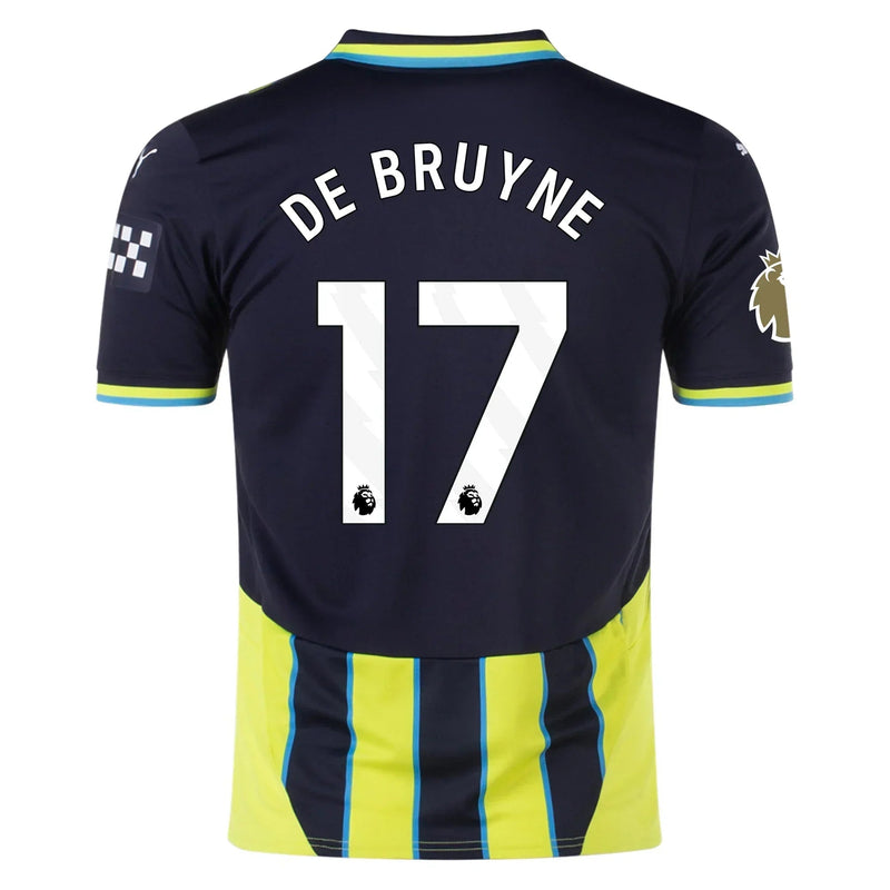 Camiseta Kevin De Bruyne Manchester City 24/25 II (Away) - Hombre - Deportiva Passion Equador