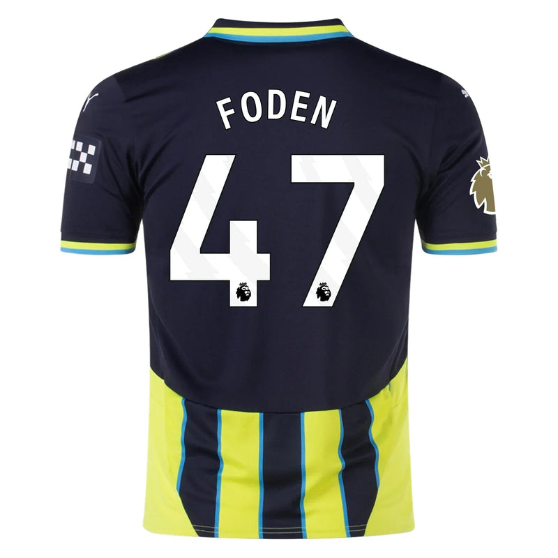 Camiseta Phil Foden Manchester City 24/25 II (Away) - Hombre - Deportiva Passion Equador