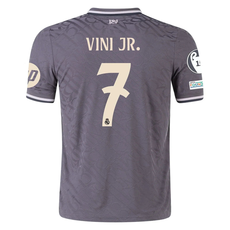 Camiseta Vinicius Jr. Real Madrid 24/25 III (Third) - Hombre Versión del Jugador - Deportiva Passion Equador