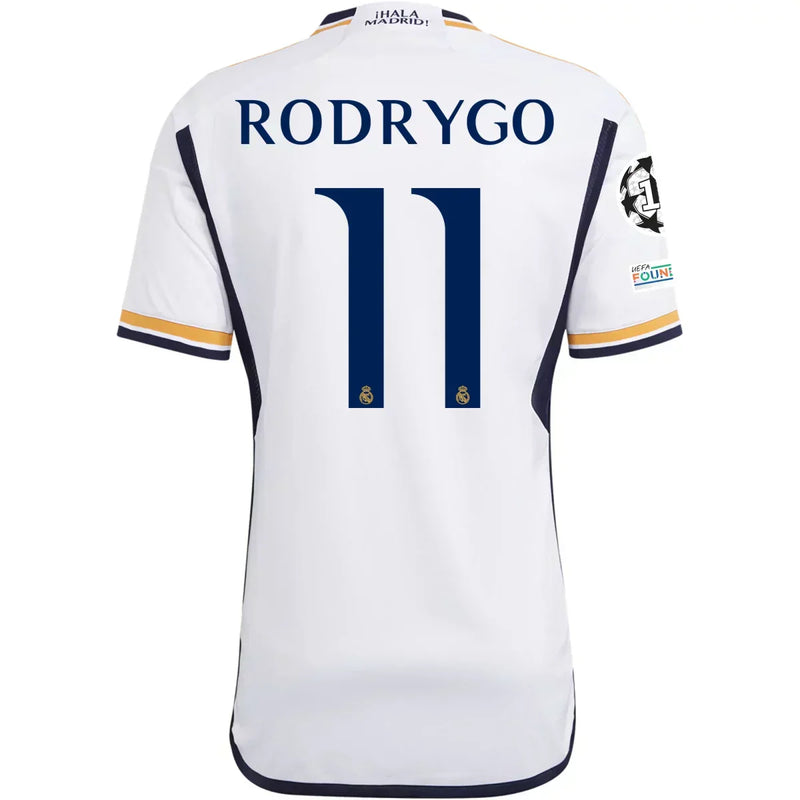 Camiseta Rodrygo Real Madrid 23/24 I (Home) - Hombre