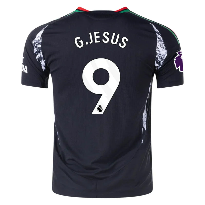 Camiseta Gabriel Jesus Arsenal 24/25 Versión del Jugador II (Away) - Hombre