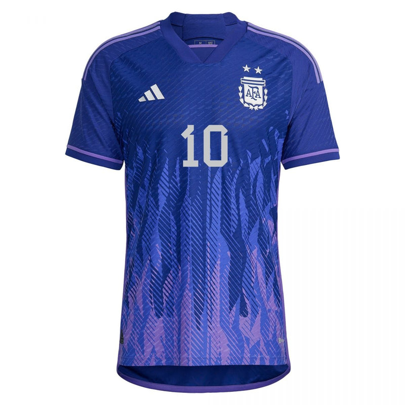 Camiseta Lionel Messi Argentina 22/23 Versión del Jugador II (Away) - Hombre