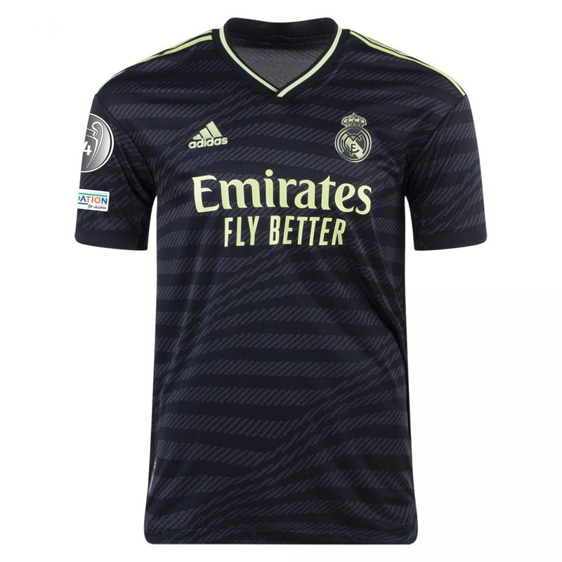 Camiseta Vinicius Jr. Real Madrid 22/23 Champions League Versión del Jugador III (Third) - Hombre