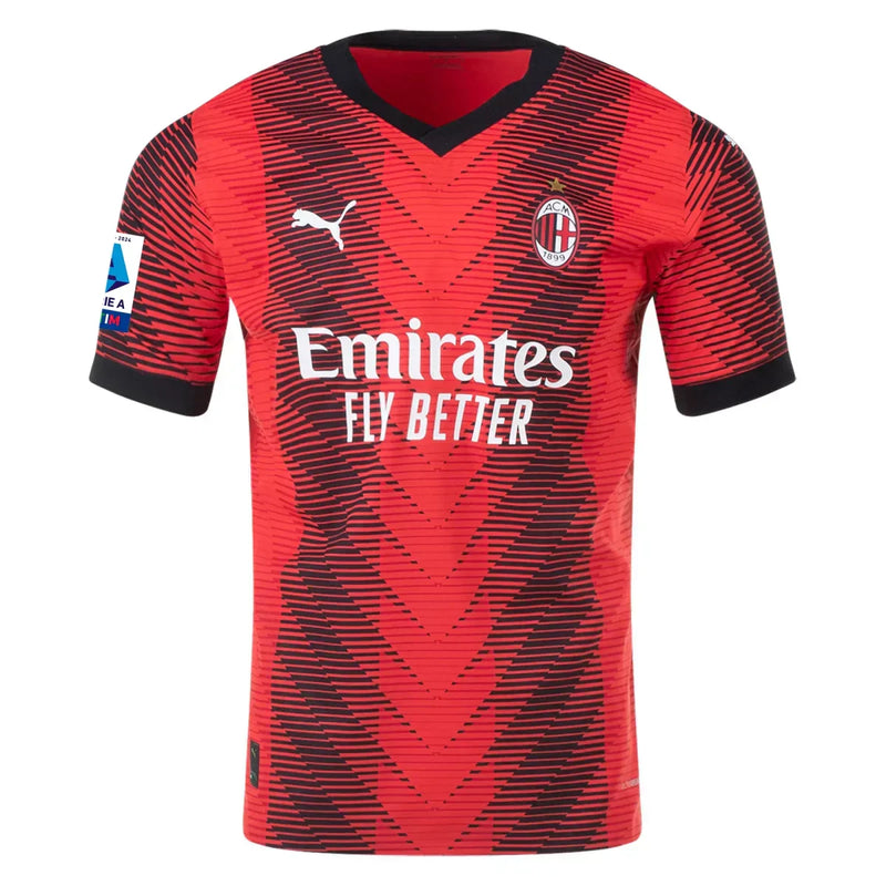 Camiseta Christian Pulisic AC Milan 23/24 Versión del Jugador I (Home) - Hombre