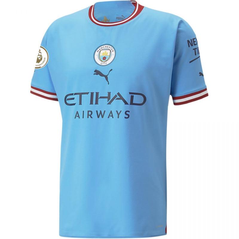 Camiseta Erling Haaland Manchester City 22/23 Versión del Jugador I (Home) - Hombre