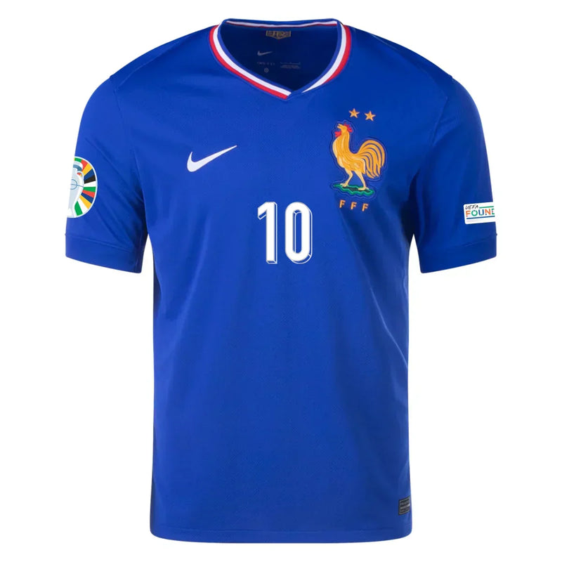 Camiseta Kylian Mbappé Francia 24/25 I (Home) - Hombre