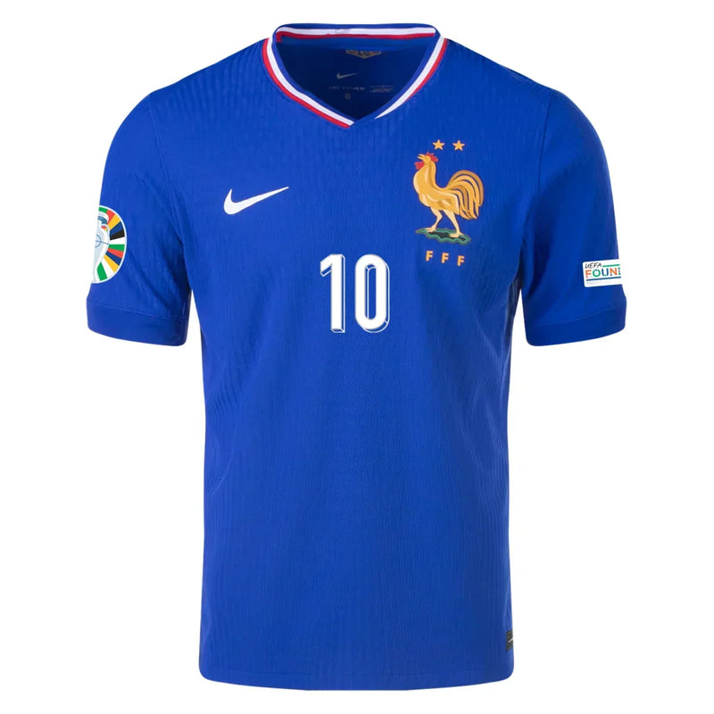 Camiseta Kylian Mbappé Francia 24/25 Versión del Jugador I (Home) - Hombre