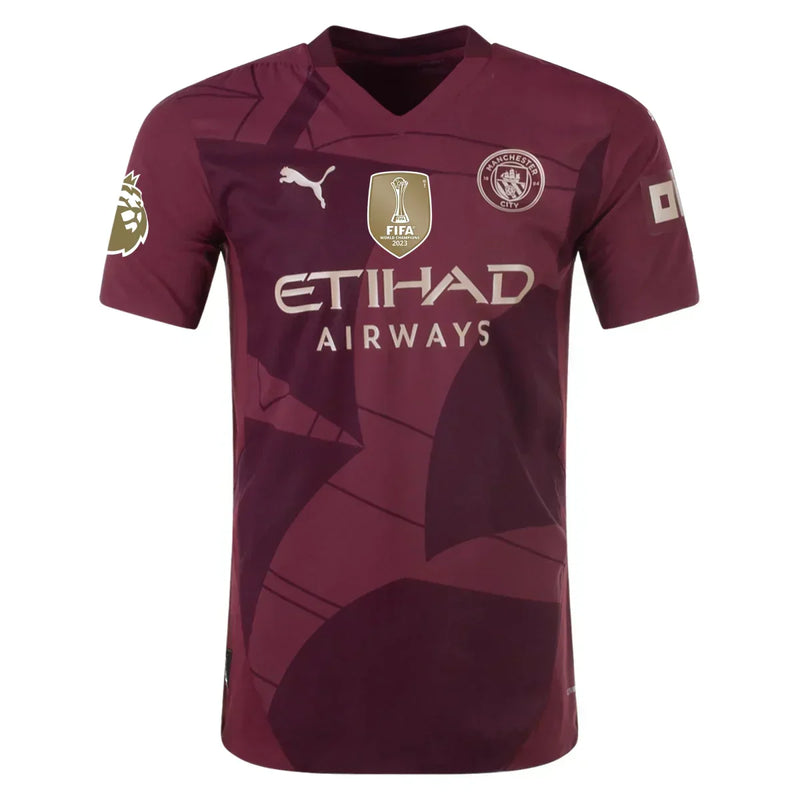 Camiseta Kevin De Bruyne Manchester City 24/25 Versión del Jugador III (Third) - Hombre