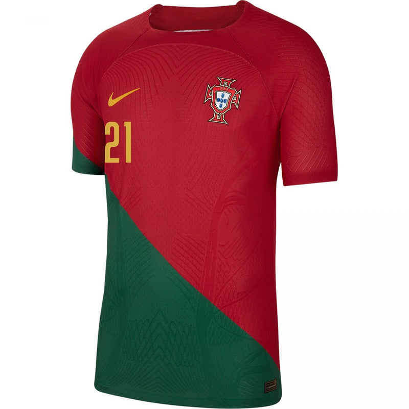 Camiseta Diogo Jota Portugal 22/23 Versión del Jugador I (Home) - Hombre