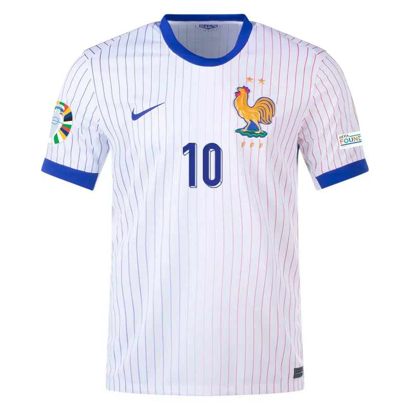 Camiseta Kylian Mbappé Francia 24/25 II (Away) - Hombre