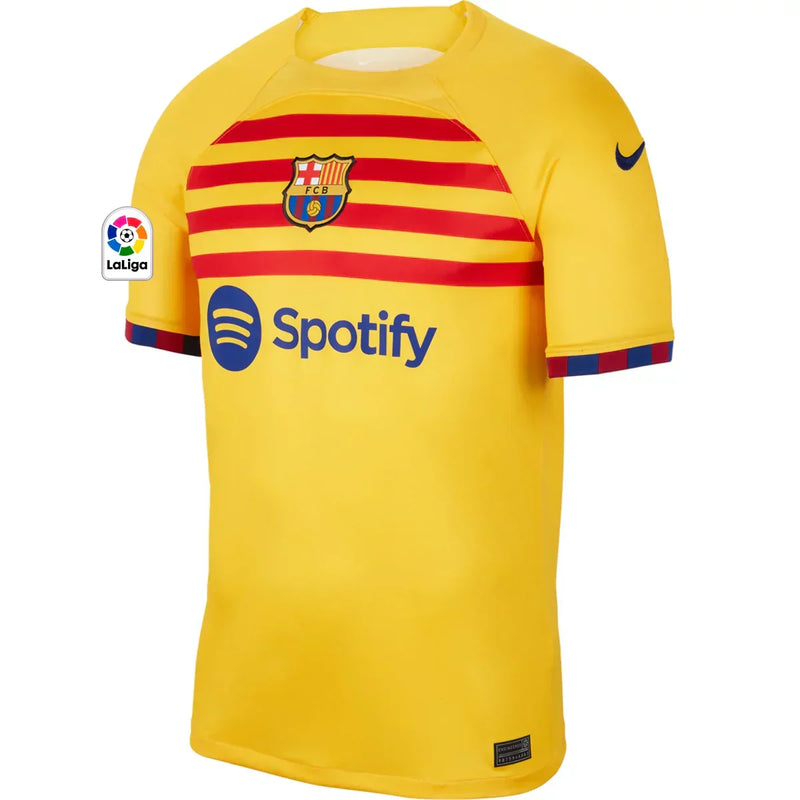 Camiseta Ansu Fati Barcelona 22/23 Senyera IV (Fourth) - Hombre