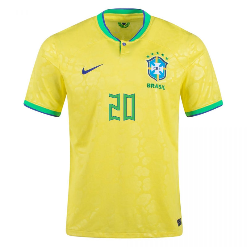 Camiseta Vinicius Jr. Brasil 22/23 I (Home) - Hombre