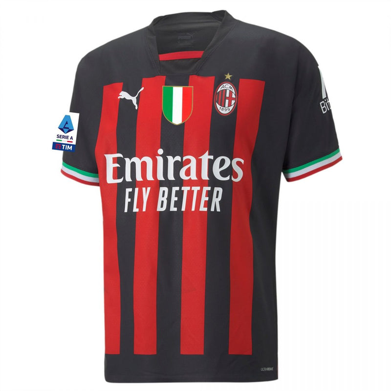 Camiseta Olivier Giroud AC Milan 22/23 Versión del Jugador I (Home) - Hombre