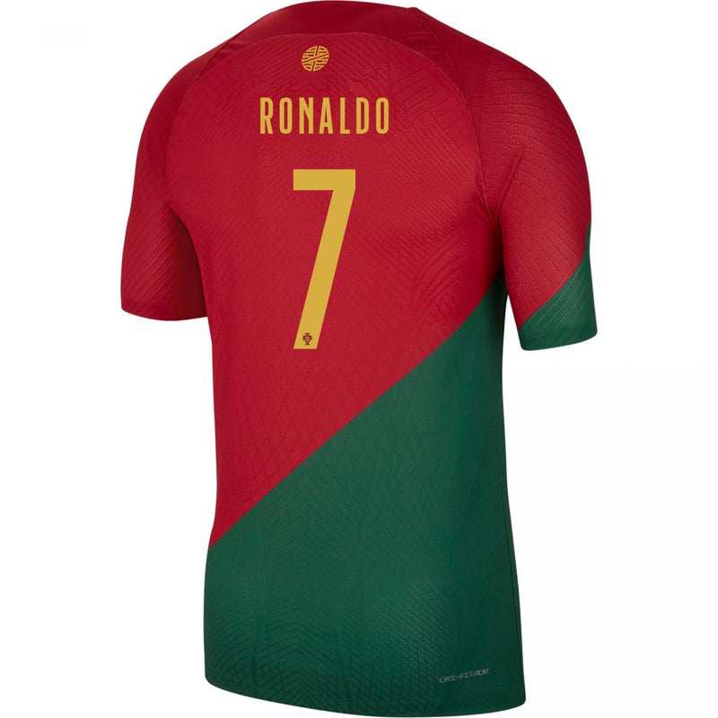 Camiseta Cristiano Ronaldo Portugal 22/23 Versión del Jugador I (Home) - Hombre