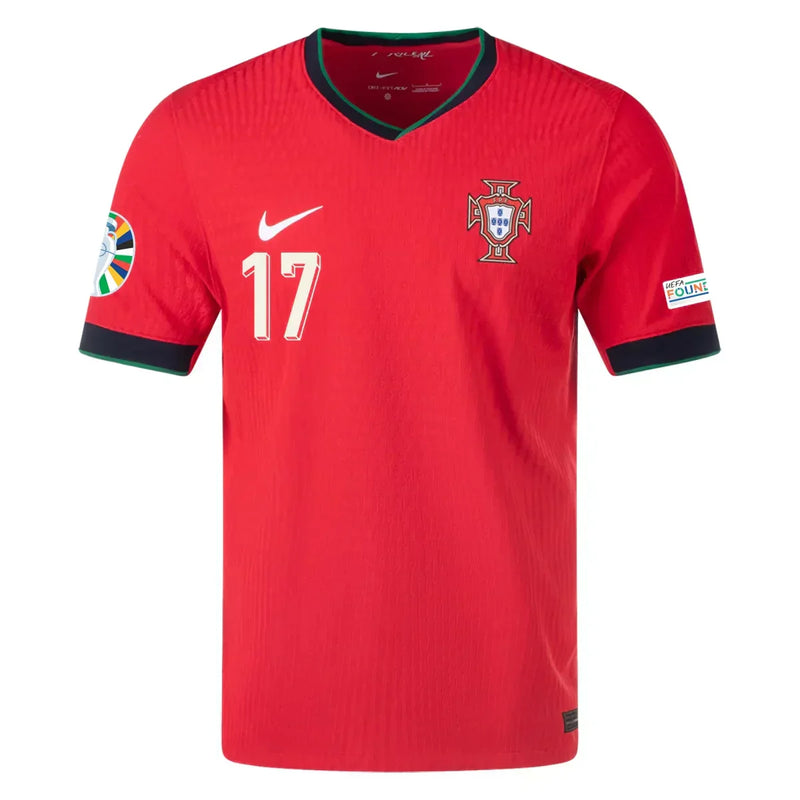 Camiseta Rafael Leão Portugal 24/25 Versión del Jugador I (Home) - Hombre