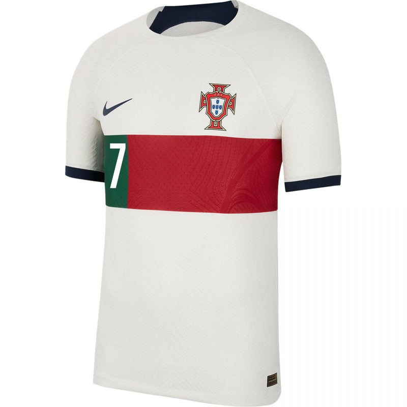 Camiseta Cristiano Ronaldo Portugal 22/23 Versión del Jugador II (Away) - Hombre