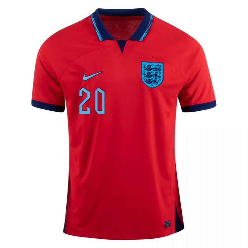 Camiseta Raheem Sterling Inglaterra 22/23 II (Away) - Hombre