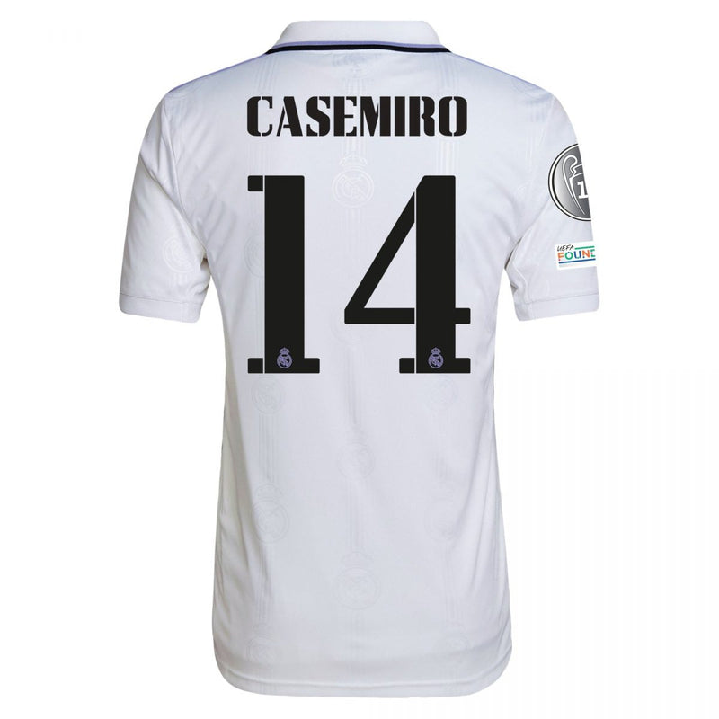 Camiseta Casemiro Real Madrid 22/23 Champions League I (Home) - Hombre