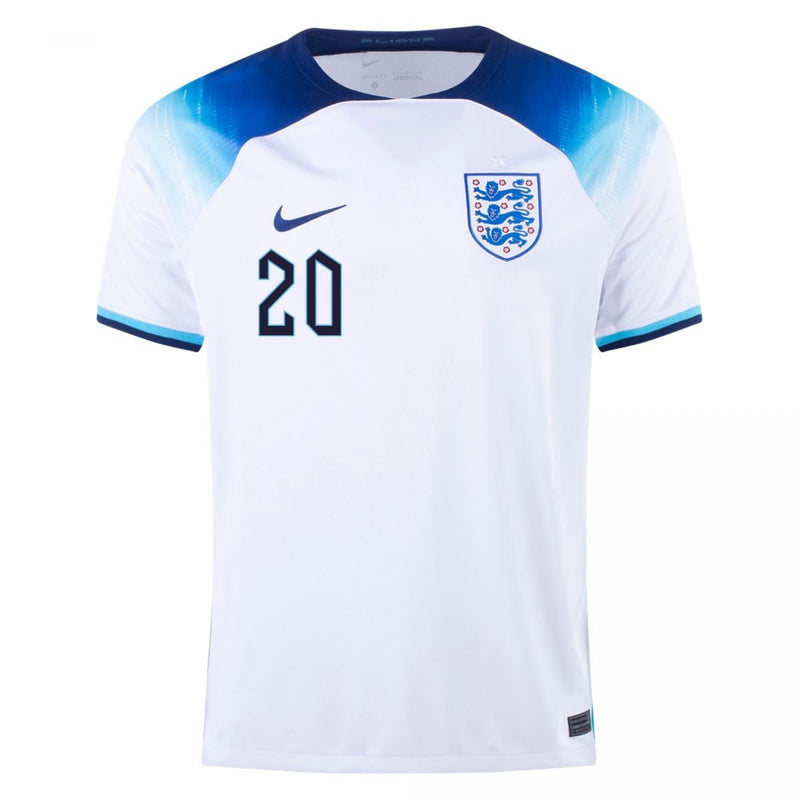 Camiseta Raheem Sterling Inglaterra 22/23 I (Home) - Hombre