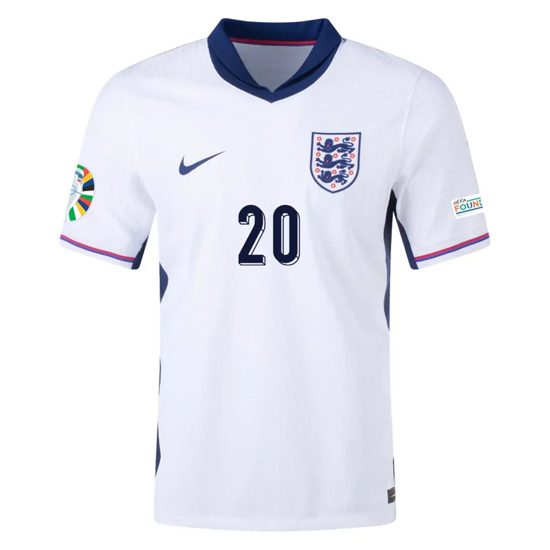 Camiseta Phil Foden Inglaterra 24/25 Versión del Jugador I (Home) - Hombre