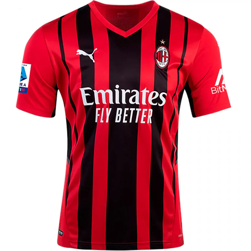 Camiseta Zlatan Ibrahimović AC Milan 21/22 I (Home) - Hombre