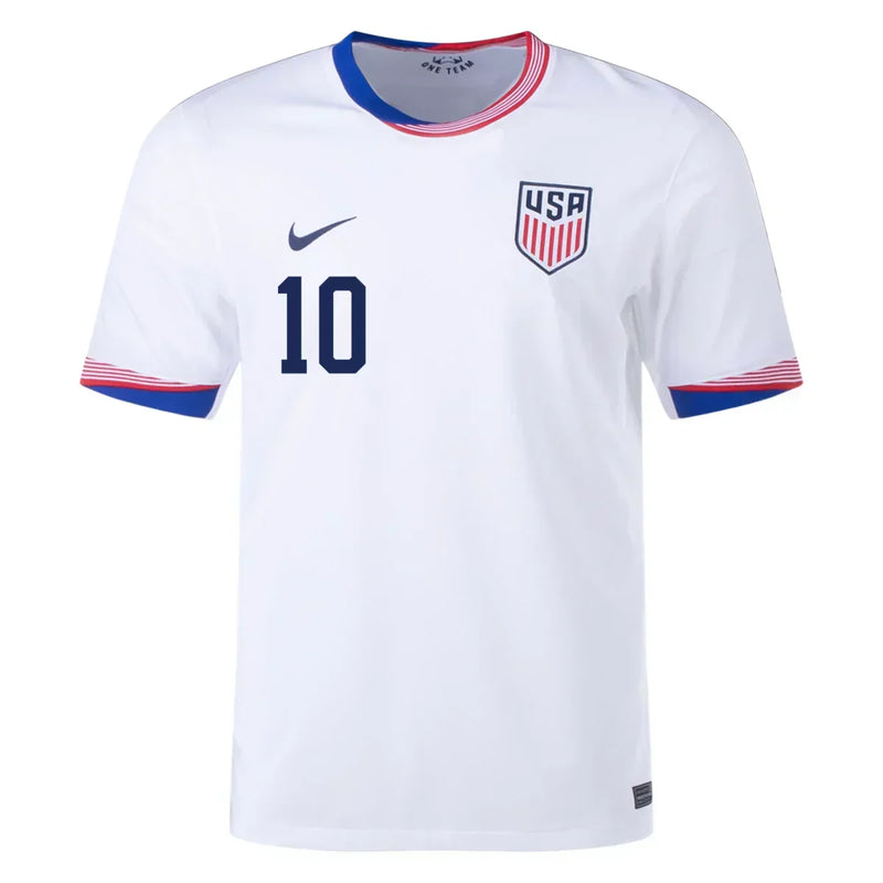 Camiseta Christian Pulisic Estados Unidos 24/25 I (Home) - Hombre