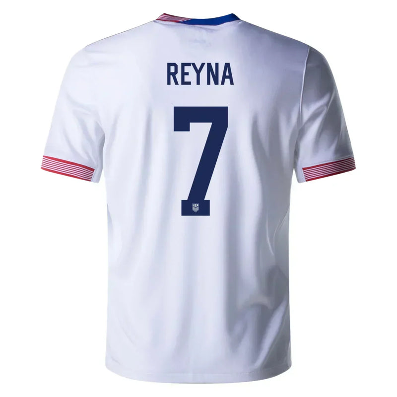 Camiseta Giovanni Reyna Estados Unidos 24/25 I (Home) - Hombre