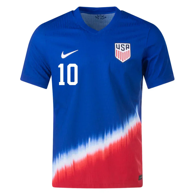 Camiseta Christian Pulisic Estados Unidos 24/25 Versión del Jugador II (Away) - Hombre