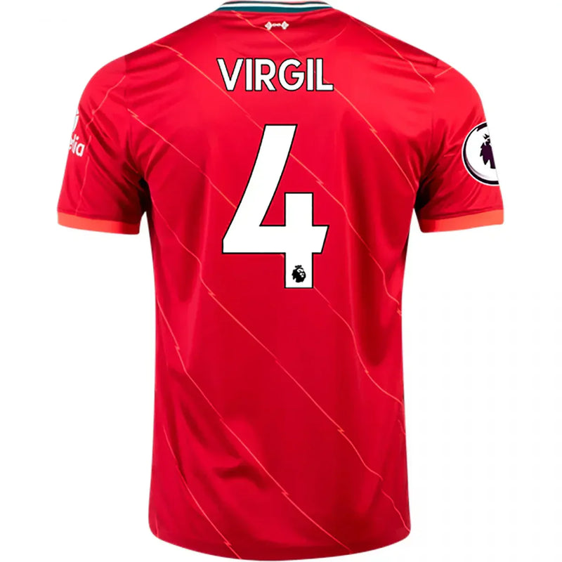 Camiseta Virgil van Dijk Liverpool FC 21/22 I (Home) - Hombre