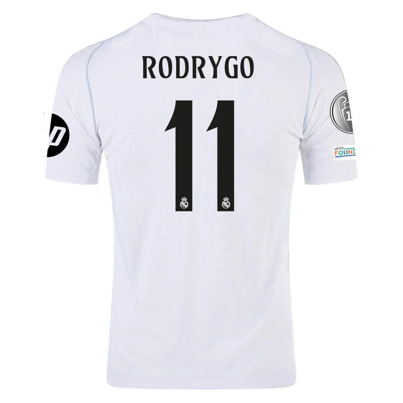 Camiseta Rodrygo Real Madrid 24/25 Versión del Jugador I (Home) - Hombre