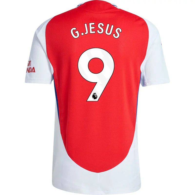 Camiseta Gabriel Jesus Arsenal 24/25 Versión del Jugador I (Home) - Hombre