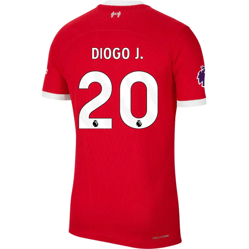 Camiseta Diogo Jota Liverpool 23/24 Versión del Jugador I (Home) - Hombre