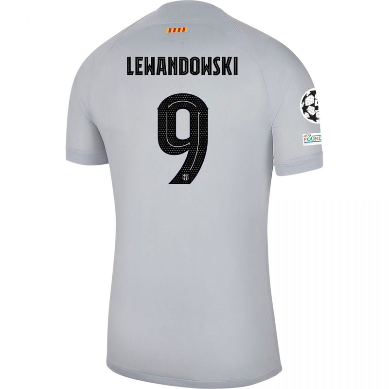 Camiseta Robert Lewandowski Barcelona 22/23 Versión del Jugador III (Third) - Hombre