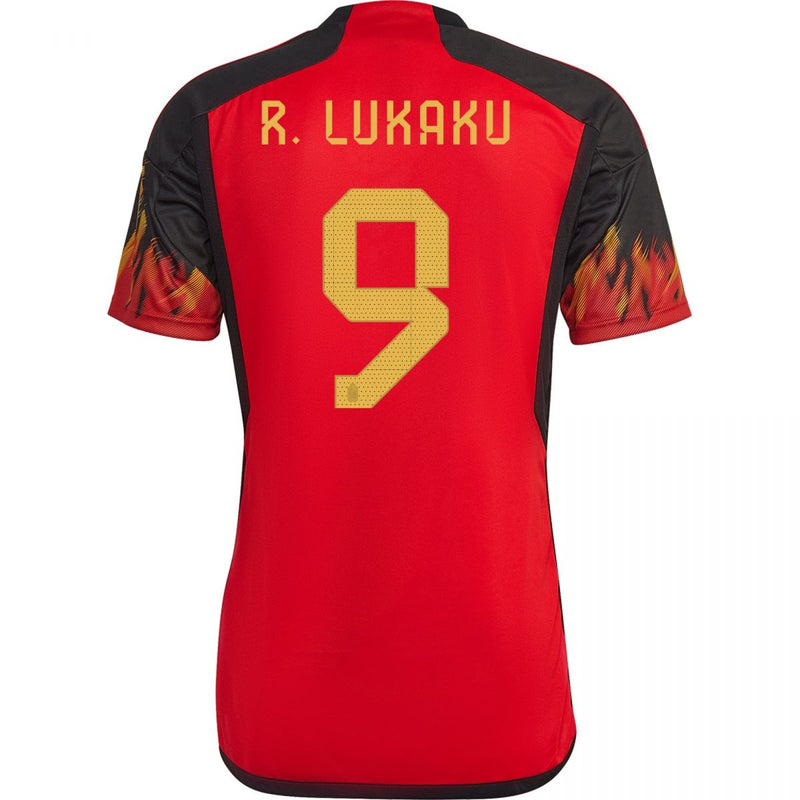 Camiseta Romelu Lukaku Bélgica 22/23 I (Home) - Hombre