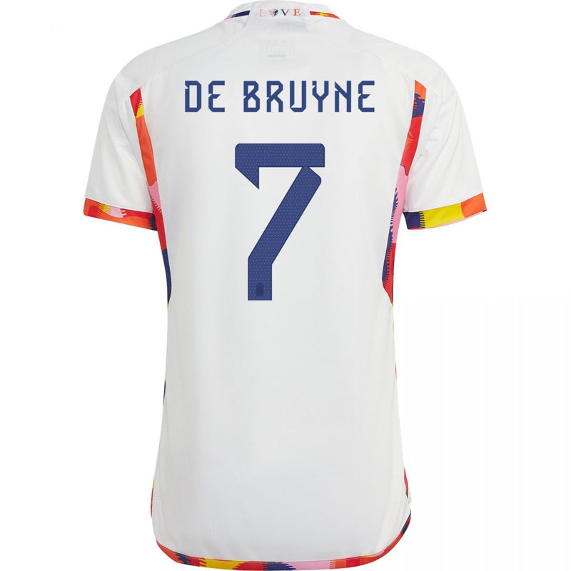 Camiseta Kevin De Bruyne Bélgica 22/23 II (Away) - Hombre