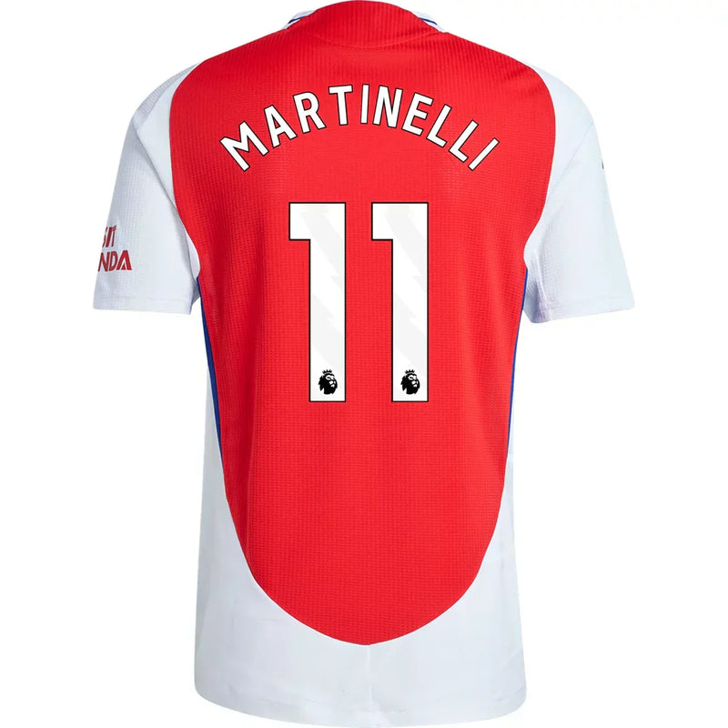 Camiseta Gabriel Martinelli Arsenal 24/25 Versión del Jugador I (Home) - Hombre