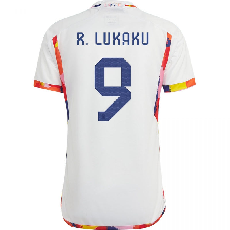 Camiseta Romelu Lukaku Bélgica 22/23 II (Away) - Hombre