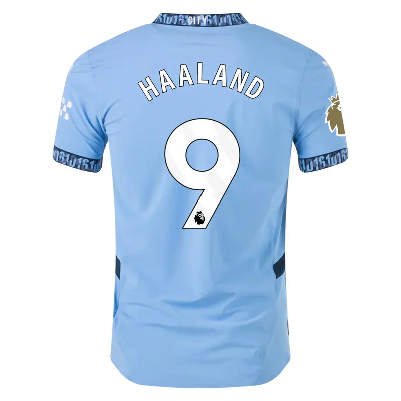 Camiseta Erling Haaland Manchester City 24/25 Versión del Jugador I (Home) - Hombre