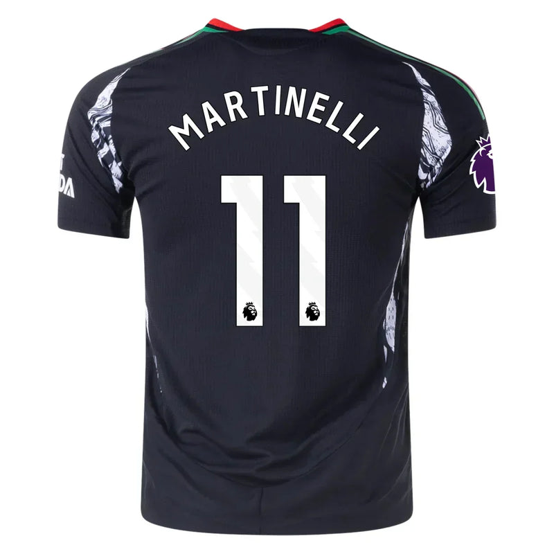 Camiseta Gabriel Martinelli Arsenal 24/25 Versión del Jugador II (Away) - Hombre