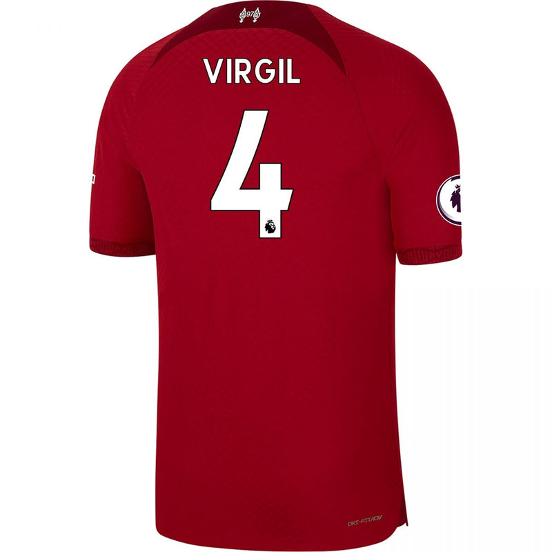 Camiseta Virgil van Dijk Liverpool 22/23 Versión del Jugador I (Home) - Hombre