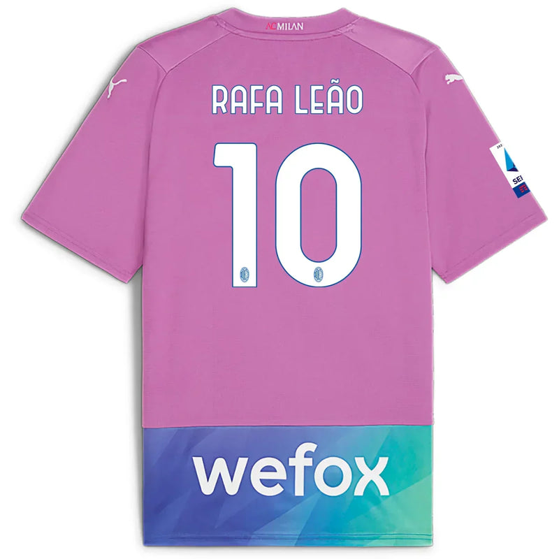 Camiseta Rafael Leão AC Milan 23/24 III (Third) - Hombre