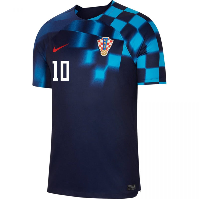 Camiseta Luka Modrić Croacia 22/23 II (Away) - Hombre