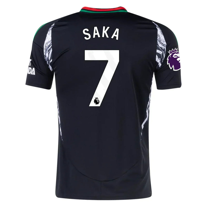 Camiseta Bukayo Saka Arsenal 24/25 II (Away) - Hombre