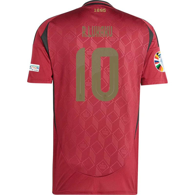 Camiseta Romelu Lukaku Bélgica 24/25 I (Home) - Hombre