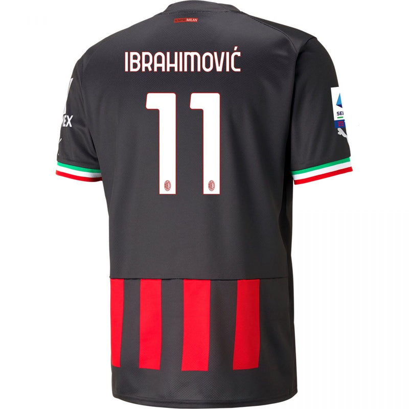 Camiseta Zlatan Ibrahimović AC Milan 22/23 I (Home) - Hombre