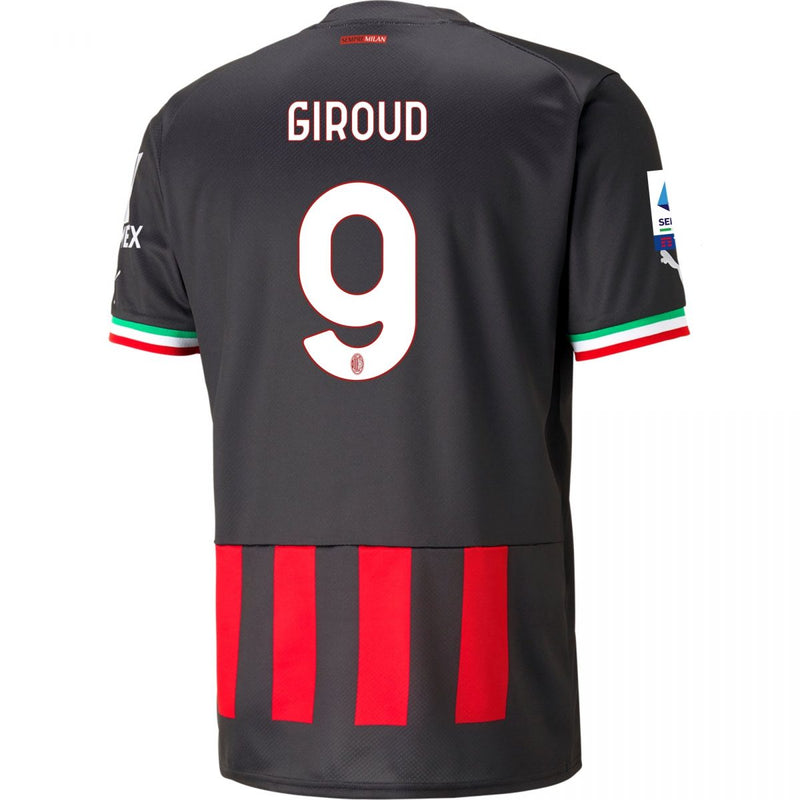 Camiseta Olivier Giroud AC Milan 22/23 I (Home) - Hombre