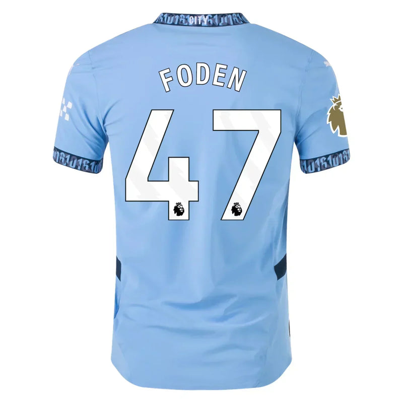 Camiseta Phil Foden Manchester City 24/25 Versión del Jugador I (Home) - Hombre